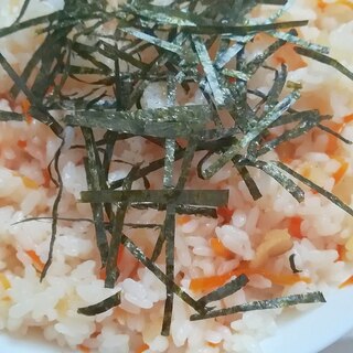 ずぼらレシピ★焼き海苔たっぷり★五目寿司